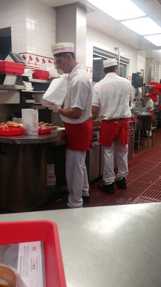 In-N-Out Burger has a basic dress code