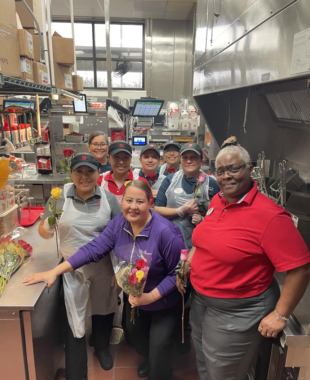 Racist Chick-Fil-A kitchen employees at Fairfield Town Center.