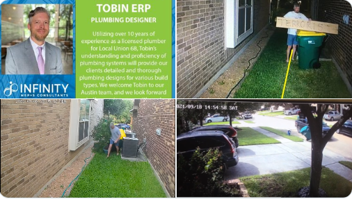 Tobin Derry or Tobin Erp has done many hate crimes or hate motivated crimes against us and our property