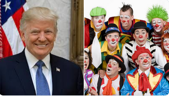 Dr. Trump because he is a racist and clown and nothing else and his cabinet members are like him.