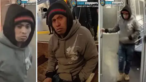 New York: Man charged with murder after woman set on fire on subway.