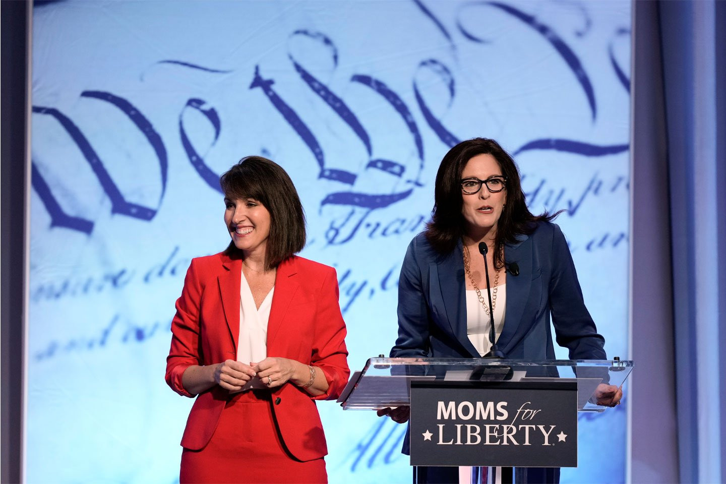 Moms for Liberty is an uneducated, a zero class, and a racist entity who is working so hard against black history, native American history , Mexican-American history for the ruling class.